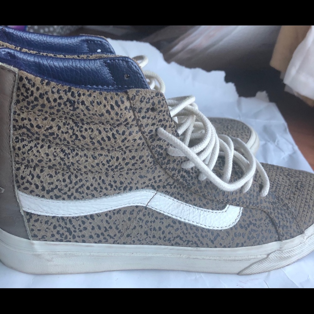 Cheetah High Top Vans